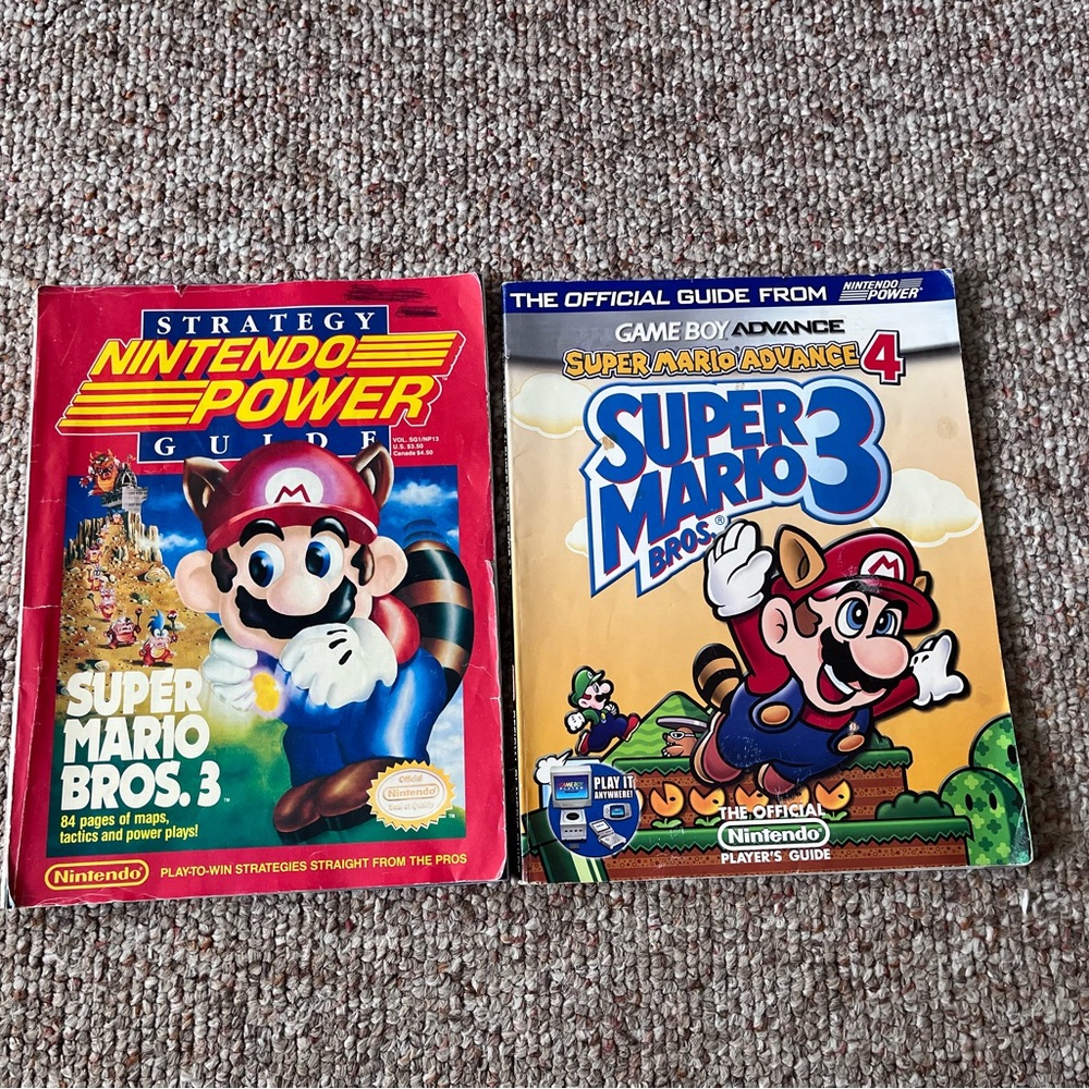 Nintendo Power Super Mario Strategy Magazines